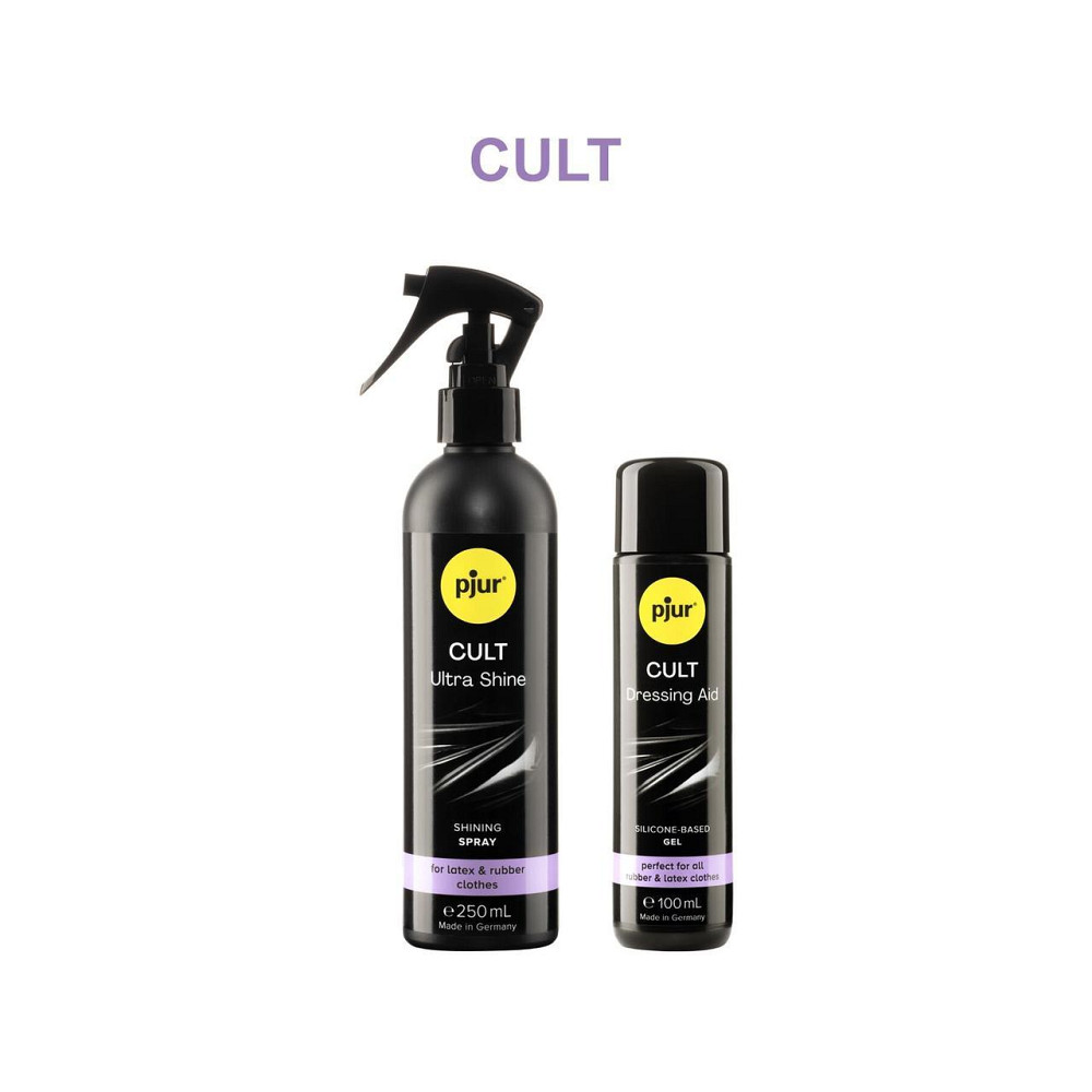 Смазка для латекса и резины pjur Cult 100 мл, для облегчения надевания фетиш-нарядов на тело Sex Aura Киев - изображение 4