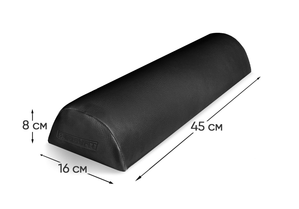 Напіввалик Easyfit 45 см для масажного столу Чорний Коломыя - изображение 5