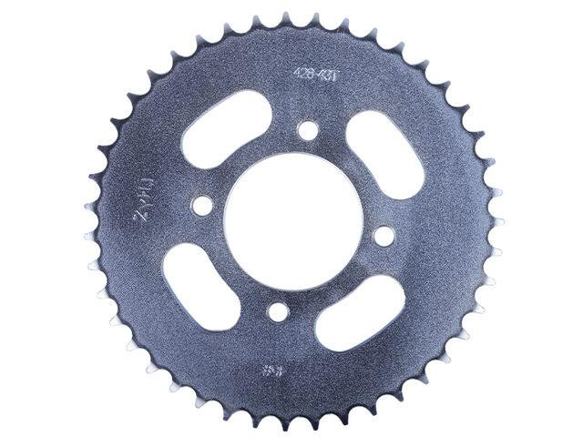 Зірка задня 43Т 428Н (лите колесо) на мототехніку з бензиновим двигуном мотоцикл СВ-125/150 Мукачево - фото 3