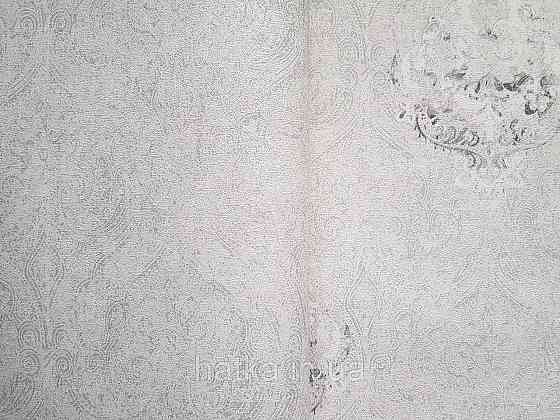 Обои винил на флизелине горячего тиснения DU&KA  Voyage1.06х10 вензеля завитки восточный рисунок  белые серые Киев