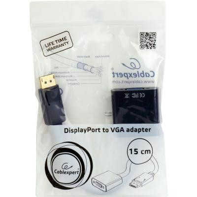 Переходник DisplayPort to VGA Cablexpert (A-DPM-VGAF-02-W) Винница - изображение 2