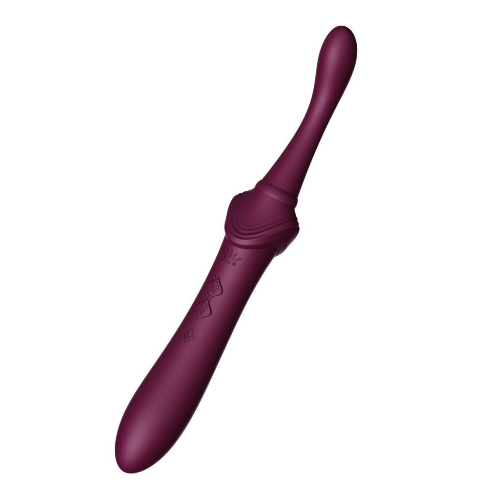 Мультифункциональный вибратор Zalo — Bess 2 Velvet Purple, 4 насадки, подогрев Sex Aura Киев - изображение 7