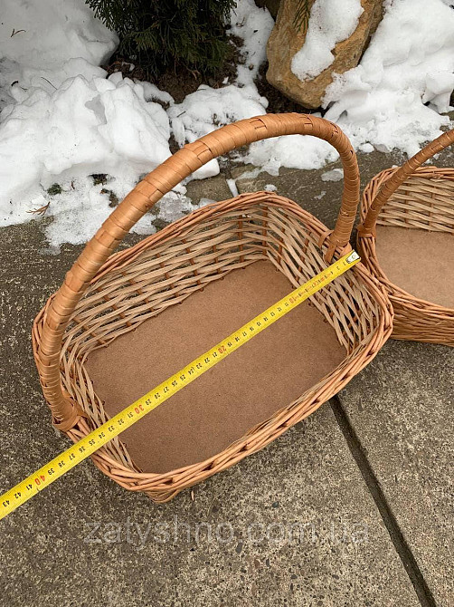 Набір плетених кошиків Київ - фото 2