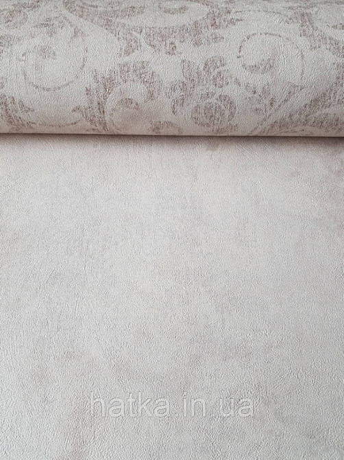 Шпалери флізелінові екологічні Decoprint Essentials EE22513 штукатурка під бетон кремові бежеві коричневі Київ - фото 2