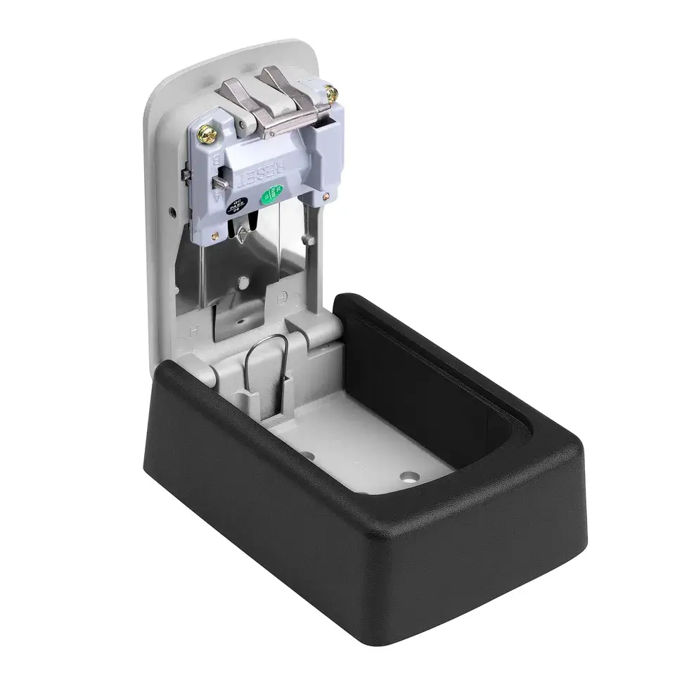 Наружный мини сейф Optimus CH-801 с кодовым замком (120 х 85 х 40мм) Серый Киев - изображение 7