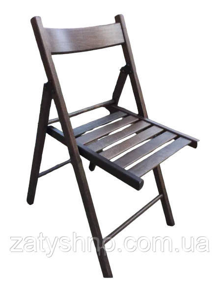 Кресло складное буковое коричневое Киев - изображение 1