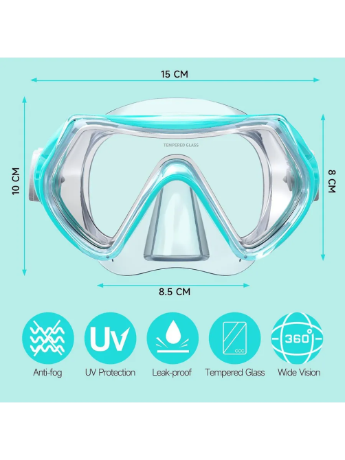 Дитяча маска для плавання Findway Луцьк - фото 2