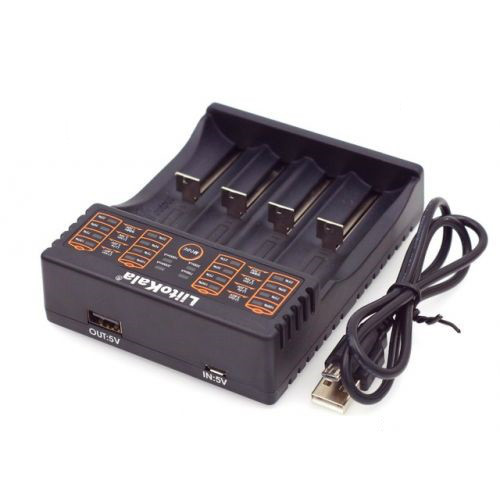 Зарядний пристрій Liitokala Lii-402 на 4 слота (для Ni-MH, Ni-CD, Li-Ion, LiFePO4) Київ - фото 3