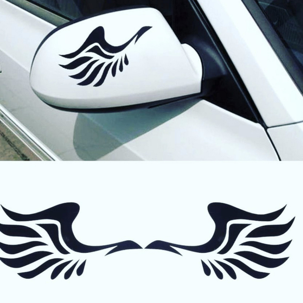 Вінілова наклейка на авто та будь-яку поверхню — Кріла на дзеркалах Чернівці - фото 1