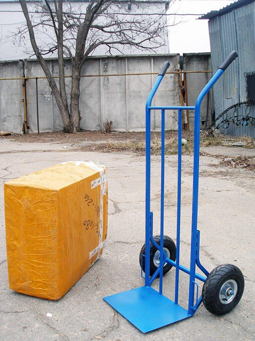 Складський візок ТЛН2-260КНК  пневматичні колеса 260 мм до 200 кг Харків - фото 2