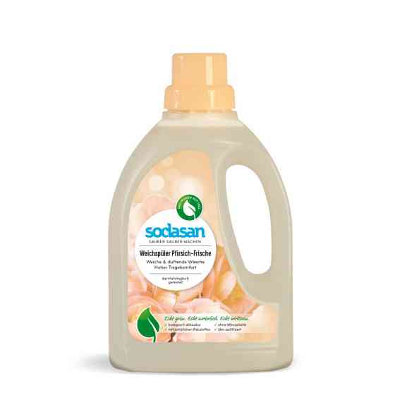 Органічний пом'якшувач /ополіскувач тканин Fabric Softener для швидкого прасування SODASAN 0,75 л Вінниця