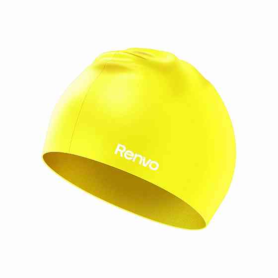Доросла шапочка для плавання Renvo Keles Жовтий Уні OSFM (2SC100-01) Киев