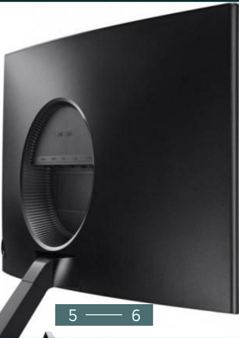 Монитор: Samsung C24RG50FQI 144Hz. Киев - изображение 2