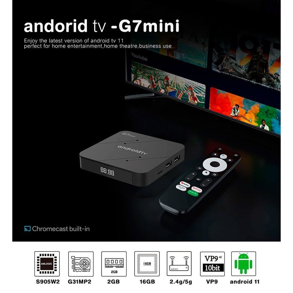 TV приставка iATV G7 mini 2/16 ( Чорний ) Харьков - изображение 9