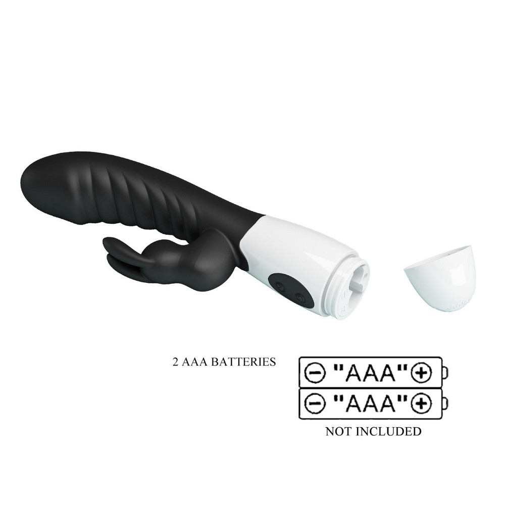 Вибратор - Pretty Love Naughty Bunny Vibrator Black Sex Aura Киев - изображение 10