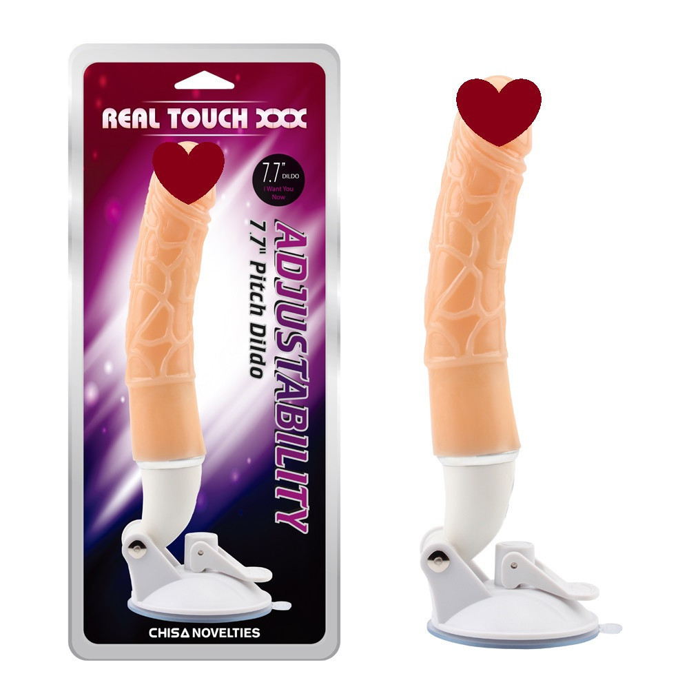 Вибратор реалистичный на присоске Chisa Real Touch XXX Adjustability Pitch Dildo, бежевый Sex Aura Киев - изображение 1
