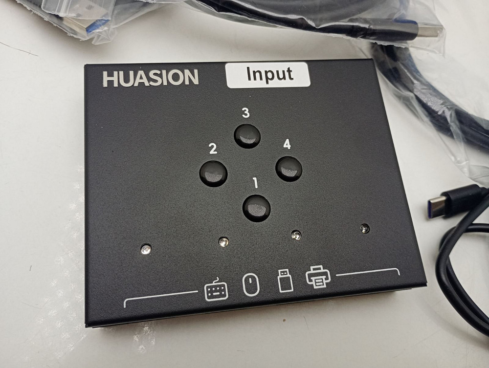 Перемикач KVM Huasion USB 3.0 Луцк - изображение 5