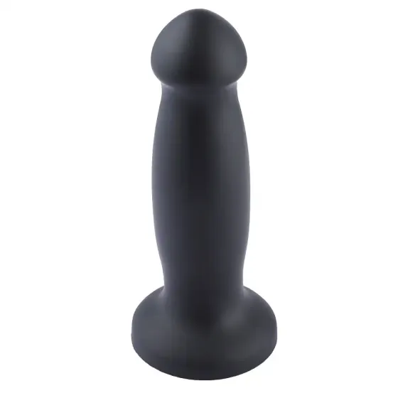 Силіконовий фалоімітатор для секс-машин Hismith 7.2" Black Silicone Anal Dildo, система KlicLok Львів