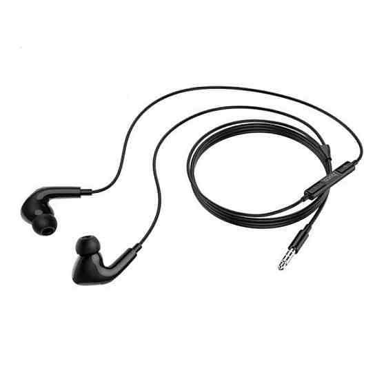 Навушники HOCO M101 Pro Crystal sound wire-controlled earphones with microphone Black Київ