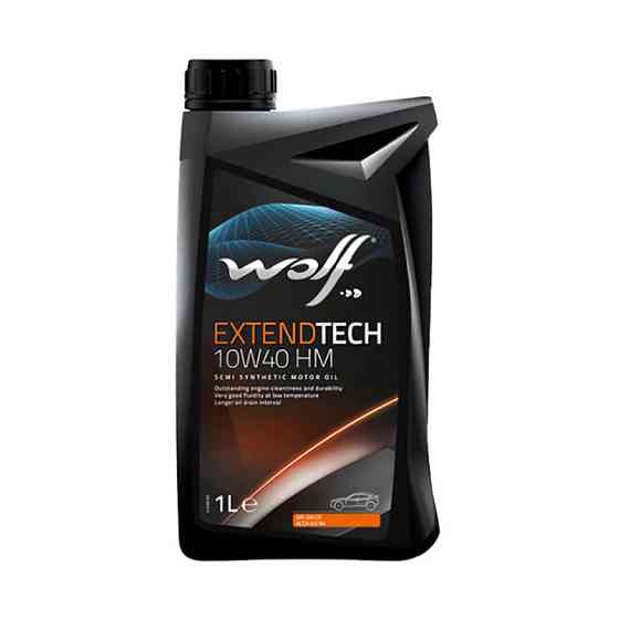 Моторне масло Wolf Extendtech 10W-40 1л Львів