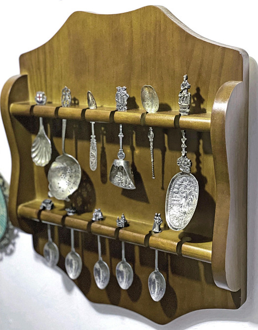 Полиця для колекції ложок "Сараленд" мускат Миколаїв - фото 1