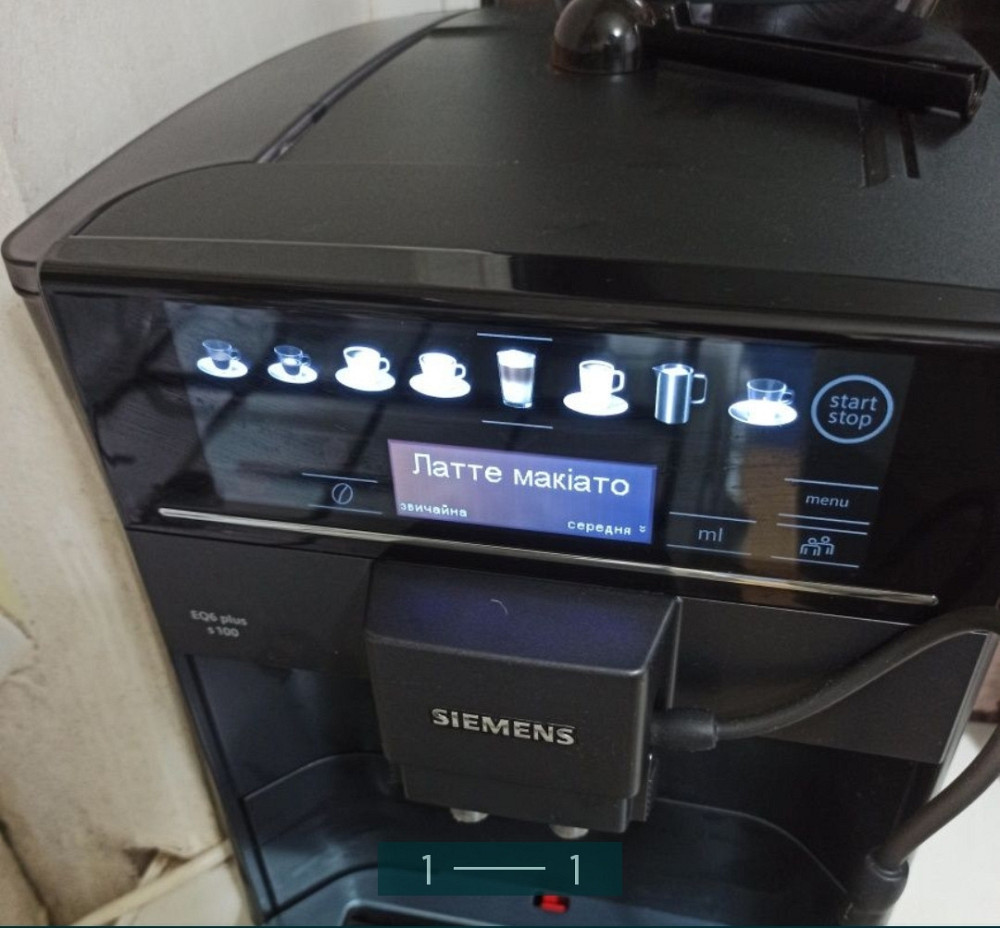 Кофемашина: SIEMENS EQ600 Plus S100 . Гарантия! Харьков - изображение 1
