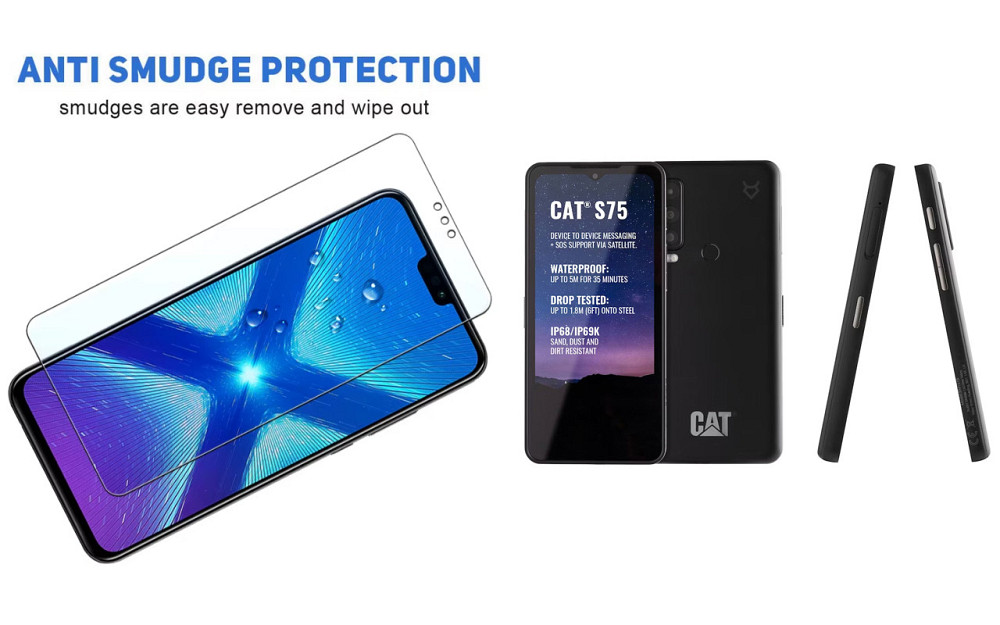 Захисне скло NeoGlass для CAT S75 – надпрозоре та стійке Київ - фото 3