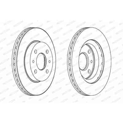 Гальмівний диск FERODO DDF1142 Вінниця