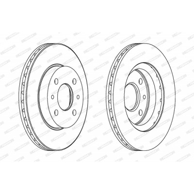 Тормозной диск FERODO DDF1142 Винница - изображение 1
