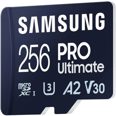 Карта памяти Samsung 256GB microSDXC class 10 UHS-I U3 V30 A2 Pro Ultimate (MB-MY256SA/WW) Винница - изображение 2