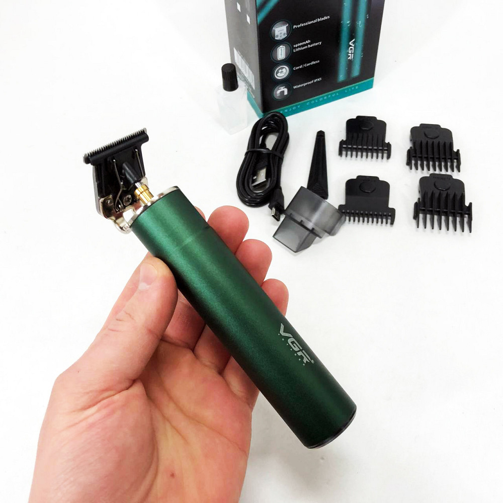 Аккумуляторный универсальный триммер для стрижки VGR, Беспроводной триммер для стрижки волос TF-60 Львов - изображение 6