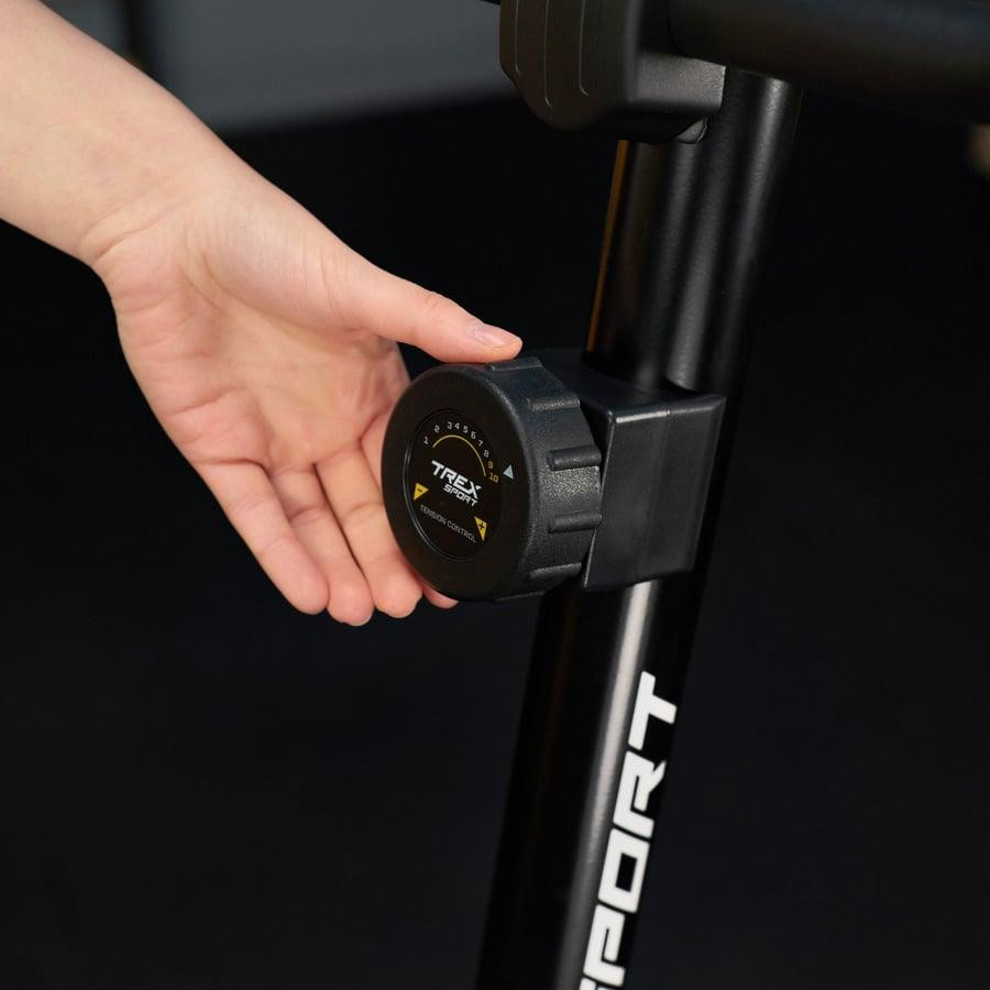 Велотренажер магнитный TX-350MB домашний компактный тренажер для дома кардио и фитнес тренировок СИНИЙ Киев - изображение 8