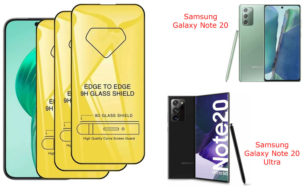 Захисне скло DefenzoGlass для Samsung Galaxy Note 20, Galaxy Note 20 Ultra – подвійна міцність Київ - фото 3