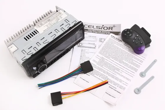Автомагнітола «Celsior» CSW-2013M RGB BT/USB+USB Charge/MicroSD/ISO/дод. розєм Вінниця