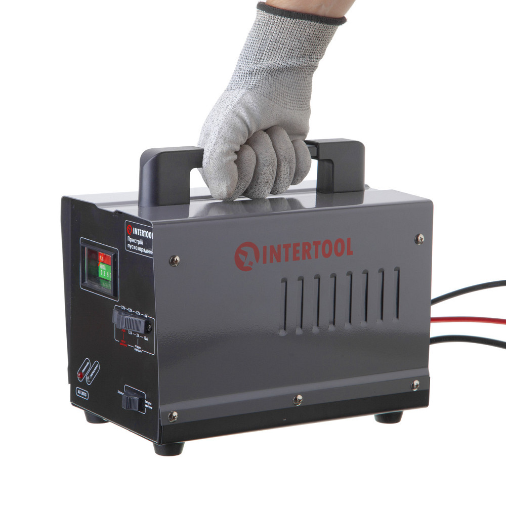 Пристрій пускозарядний 6/12 В, 70 А, 140 Вт, до 100 Аг INTERTOOL AT-3013 Киев - изображение 6