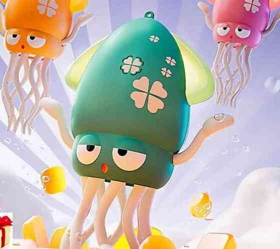 Музичний кальмар, восьминіг інтерактивна іграшка Tummy Time Octopus. Киев
