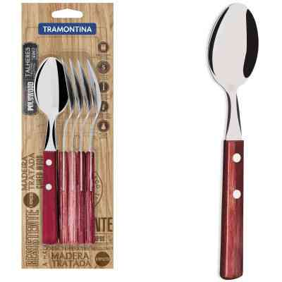 Столовая ложка Tramontina Polywood 6 шт Червоне дерево (21103/670) Винница