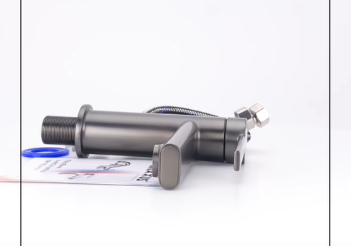 Смеситель для умывальника Mixxus Lord 001 Nut Graphite (Цвет графит) (MI7137) Черновцы