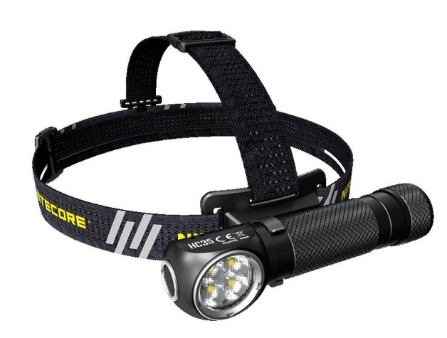 Налобний ліхтар Nitecore HC35 CREE XP-G3 S3 2700LM + Акумулятори 21700 Вінниця - фото 4