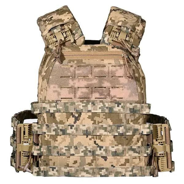 Тактична плитоноска M6 без підсумків зі швидким скиданням (без плит) Піксель Київ - фото 1