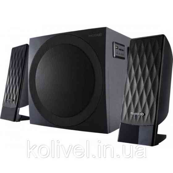 Акустична система 2.1 Microlab M-300U, USB/SD/FМ, чорна (M-300U) Киев