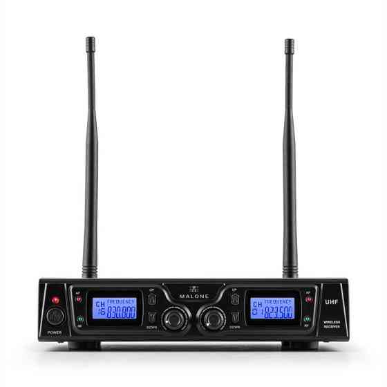 Duett Pro V2 2-канальний комплект бездротових мікрофонів UHF Дальність дії 50 м 2 мікрофони для Рівне