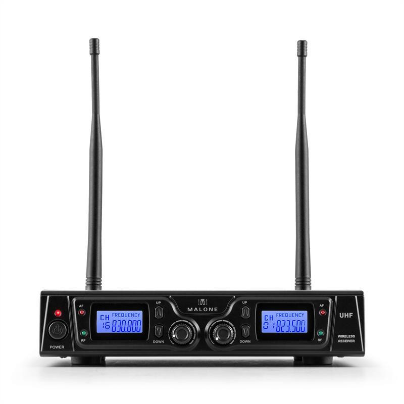 Duett Pro V2 2-канальный комплект беспроводных микрофонов UHF Дальность действия 50 м 2 микрофона для Ровно - изображение 2