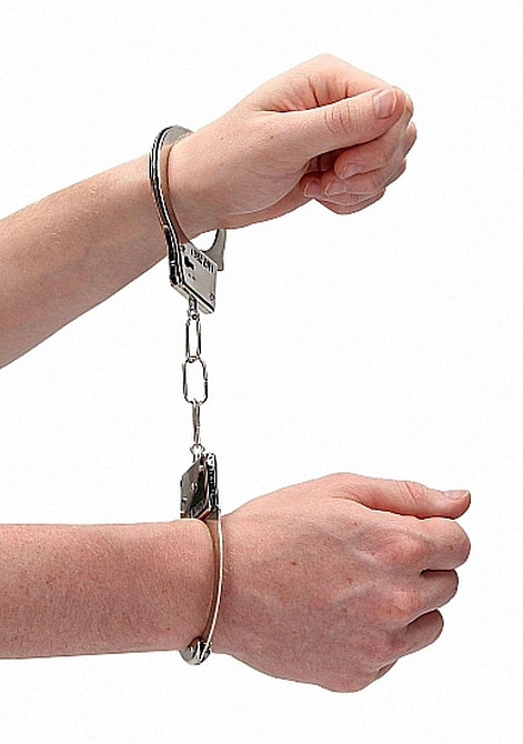 Наручники - Ouch! Beginner's Handcuffs Metal Sex Aura Київ - фото 8