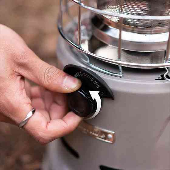 Туристическая газовая горелка-обогреватель Naturehike CNH22CJ014 (Бежевый) Винница