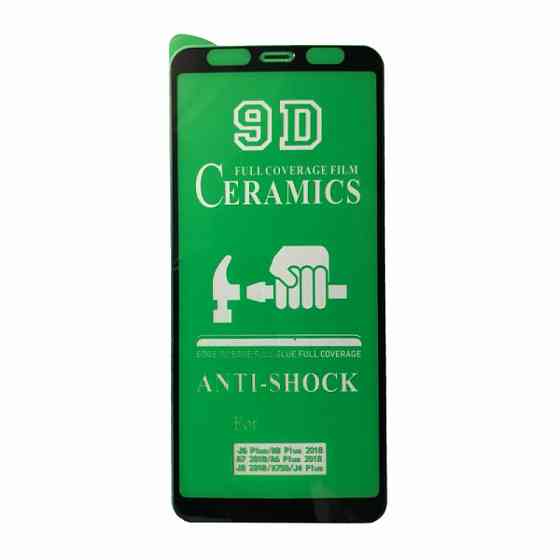 Захисне скло Ceramic glass Samsung A750/J610/J415 Black (тех. упаковка) Киев
