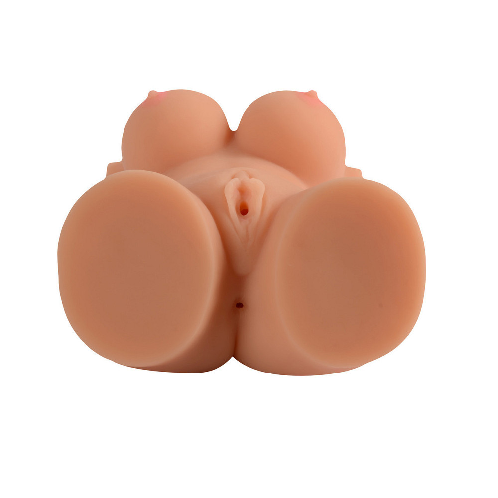 Мастурбатор-торс Busty Lady Solid Silicone Sexy Doll вагіна-анус без вібрації тілесний Sex Aura Київ - фото 4