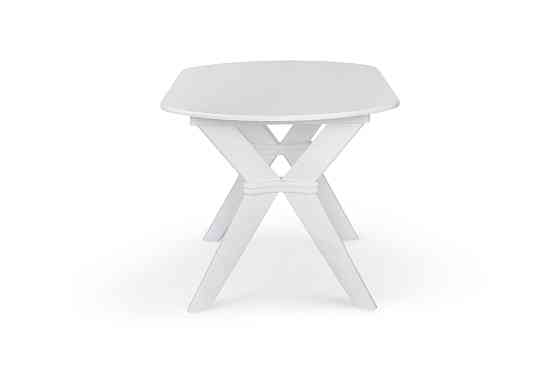 Стіл обідній Брайтон (1290+340)*810, білий Київ