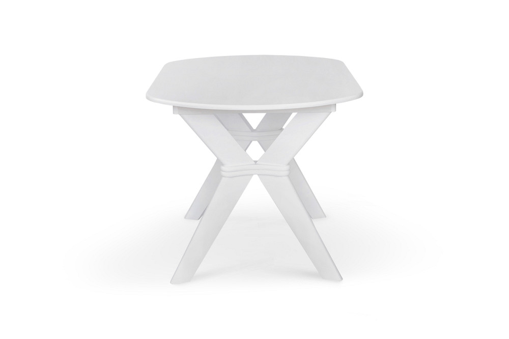 Стіл обідній Брайтон (1290+340)*810, білий Київ - фото 4