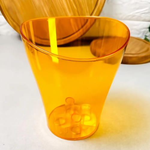 Вазон Ніка для орхідей 13*15,5см бурштиновий Алеана Житомир